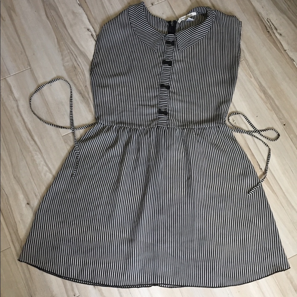 Preppy Striped dress sleeveless